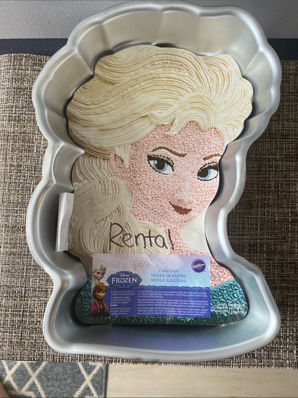 Wilson Elsa Cake Pan Never Used Birthday Party Frozen Disney